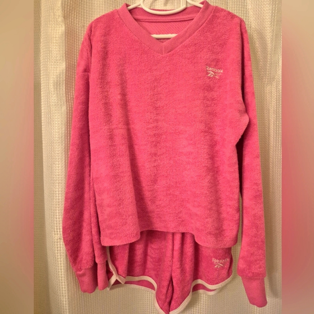 Reebok Terry Shorts Set | Girls Sz L (10)